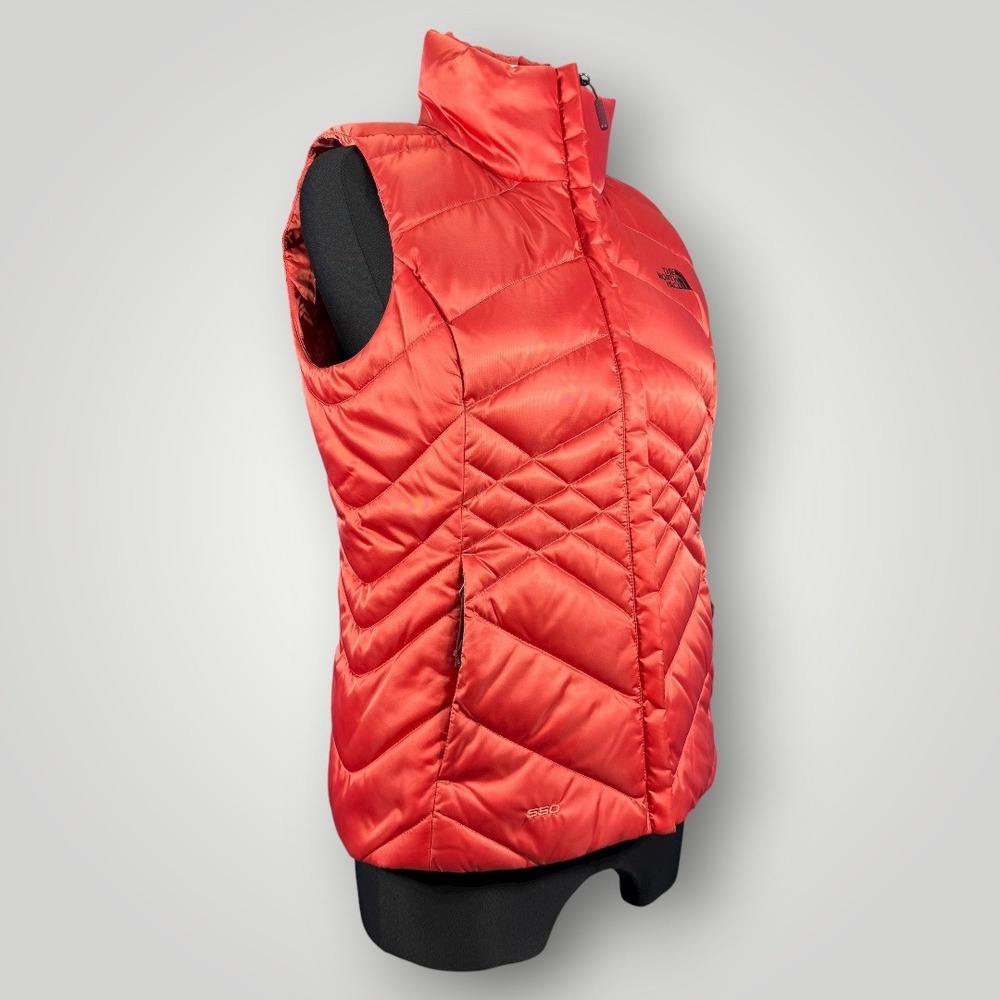 The North The North Face Womens Aconcagua Vest Down 550 Coral Outdoor size Small - Picture 5 of 11